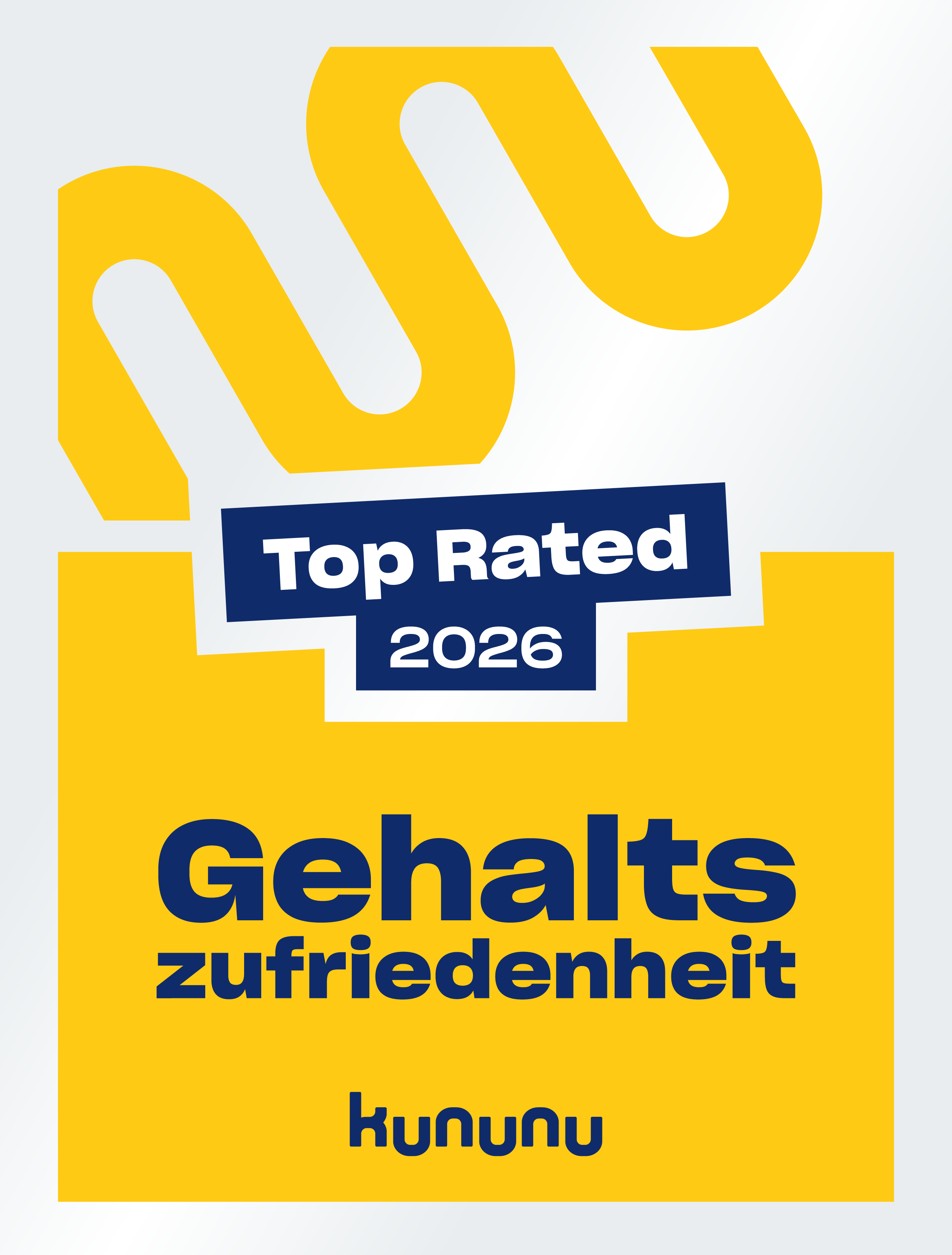kununu Top Rated 2026 - Gehaltszufriedenheit